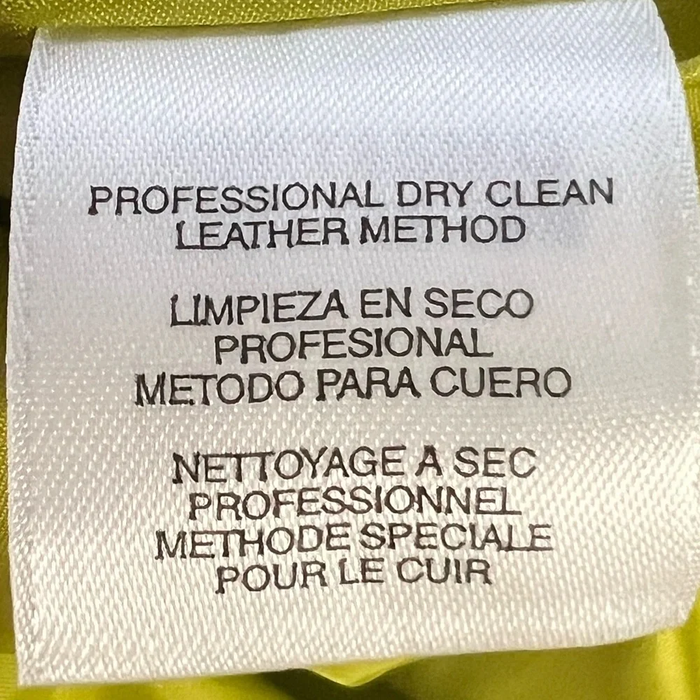 EVAN-PICONE Woman 2X Suede Jacket Lime green color - Picture 5 of 8